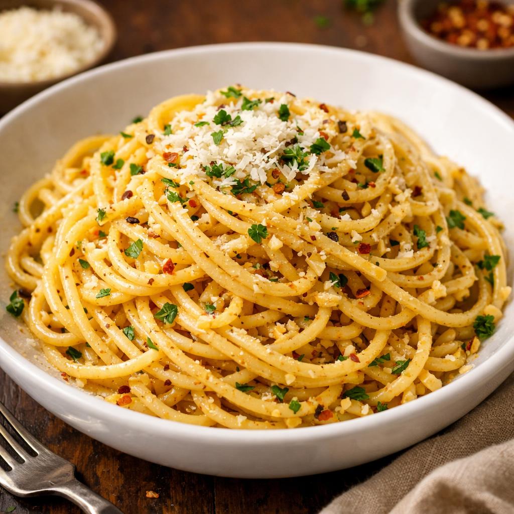 15-Minute Garlic Butter Pasta