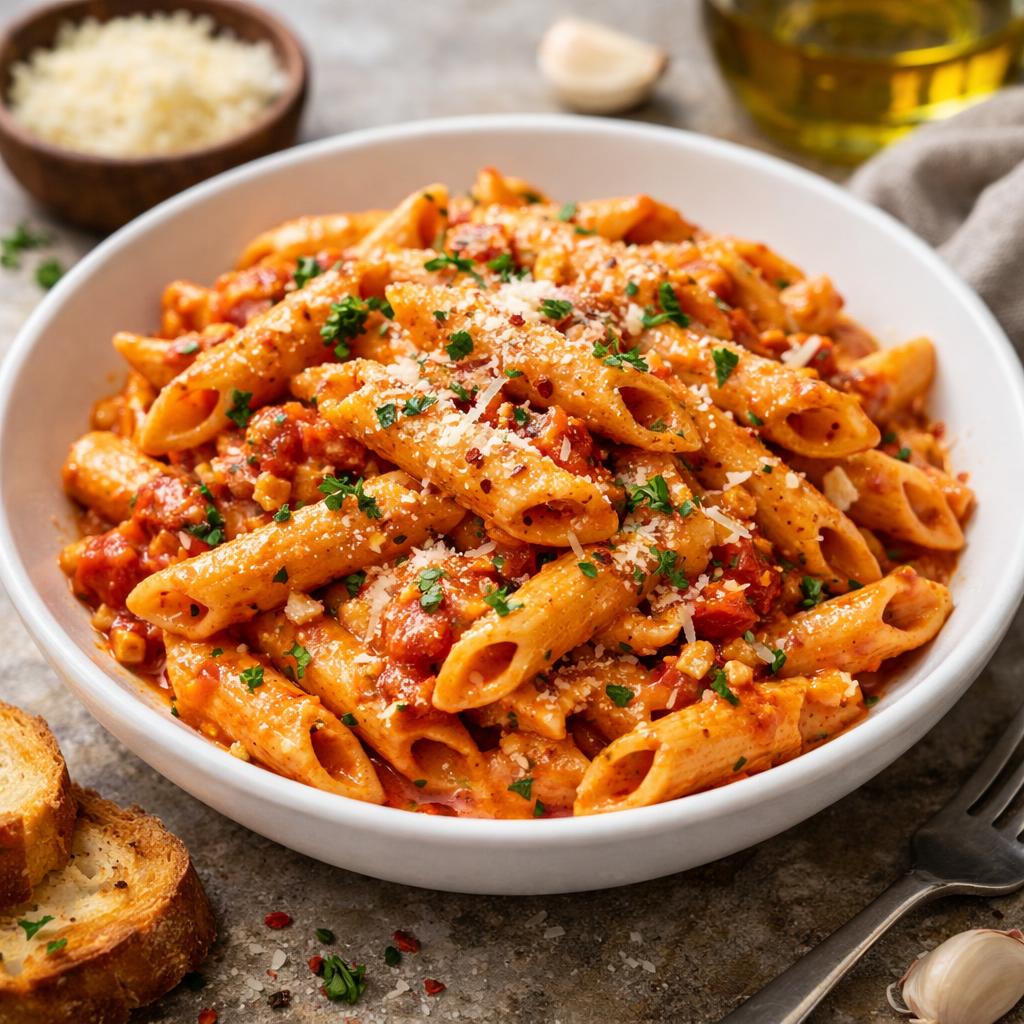 20-Minute Creamy Tomato Pasta