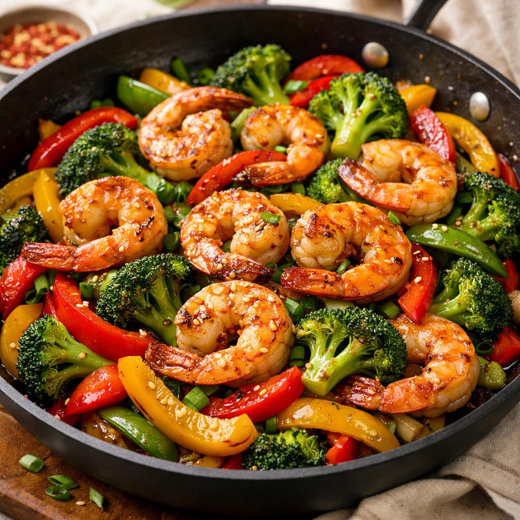 20-Minute Shrimp Stir Fry with Vegetables
