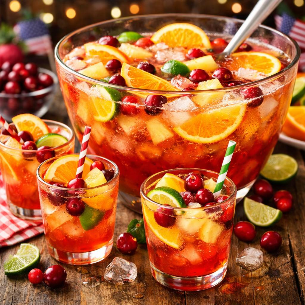 Batch Party Punch Mocktail for a Crowd