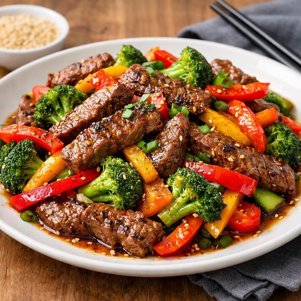 Beef and Vegetable Stir Fry High Protein