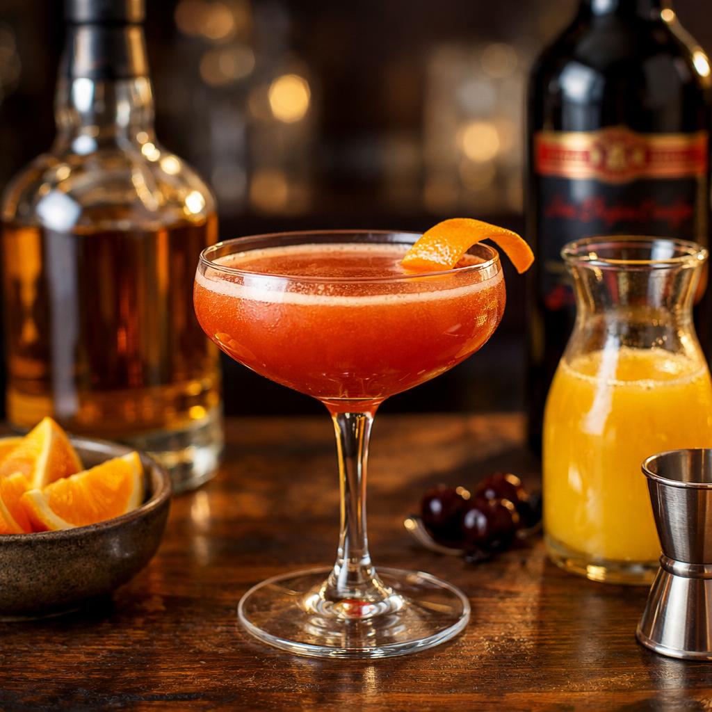 Blood and Sand Scotch Cocktail