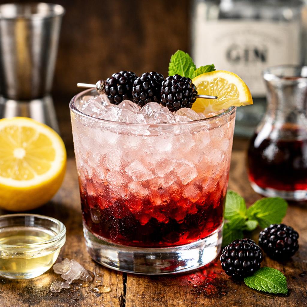 Bramble Gin Cocktail