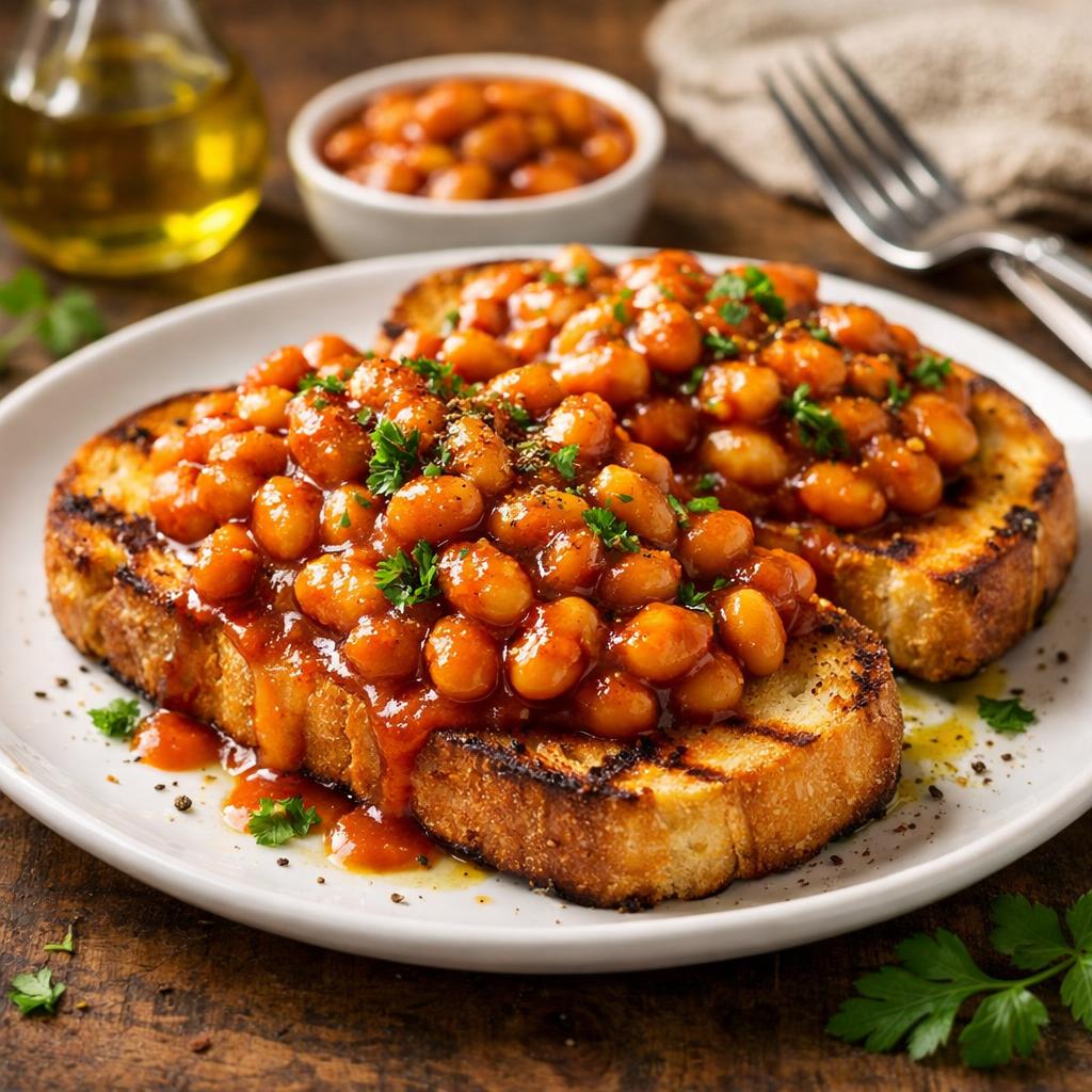 Budget Baked Beans on Toast