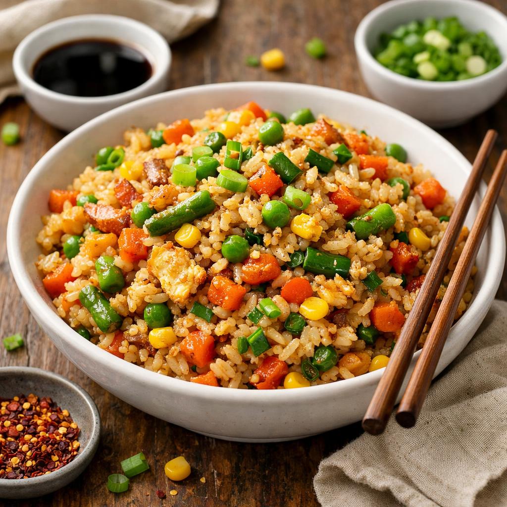 Budget Veggie Fried Rice