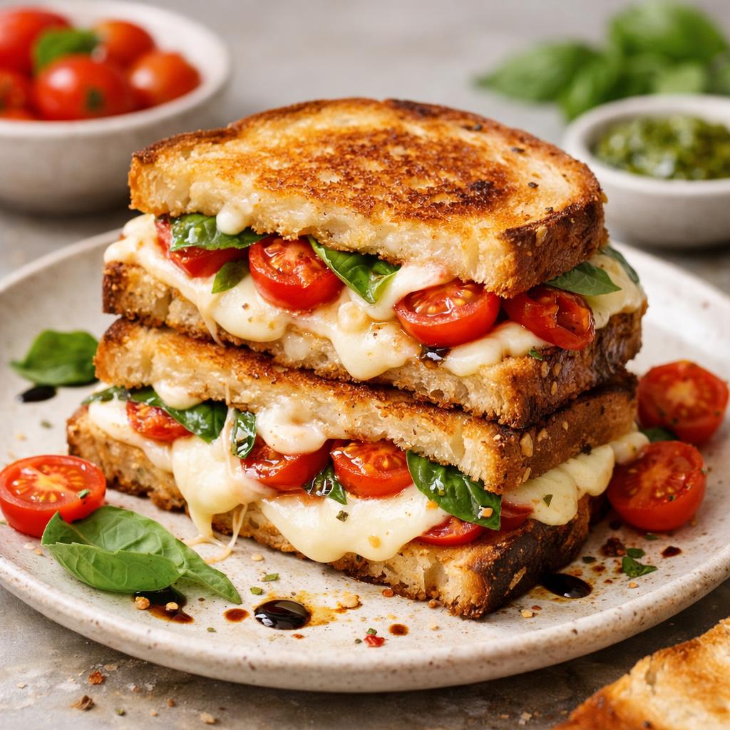 Caprese Grilled Cheese Sandwich
