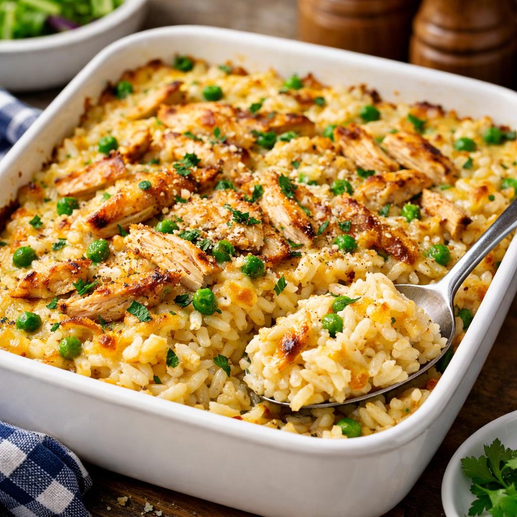 Cheap Chicken and Rice Casserole