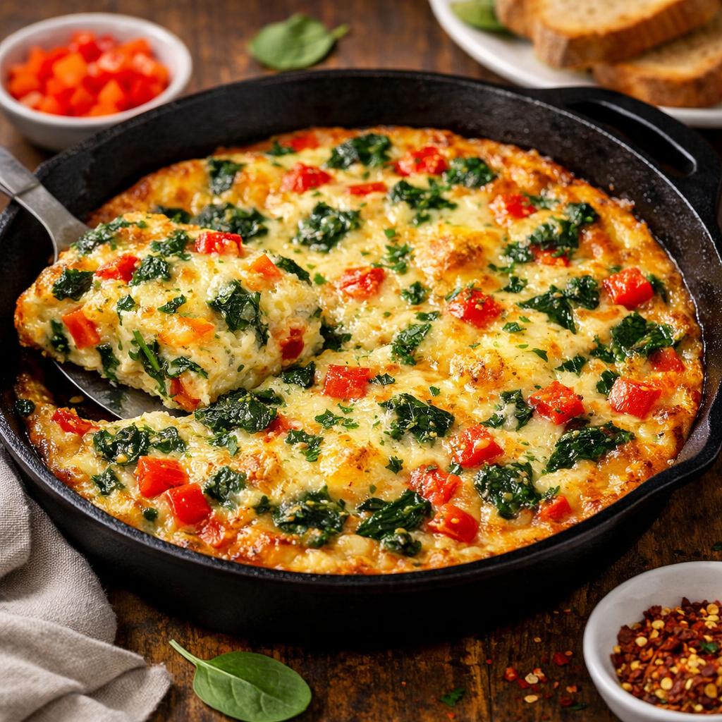 Cheesy Vegetable Frittata