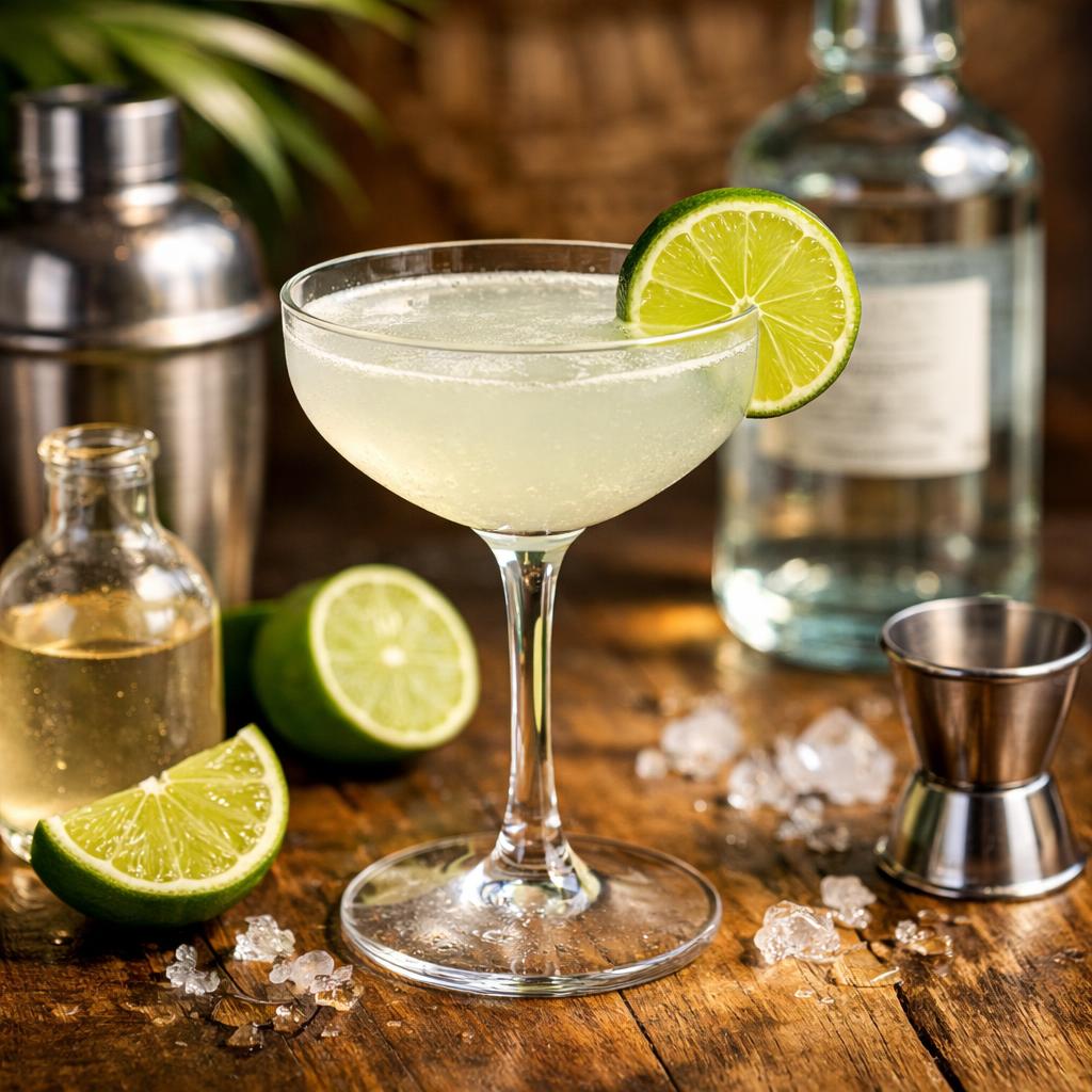 Classic Daiquiri Rum Cocktail