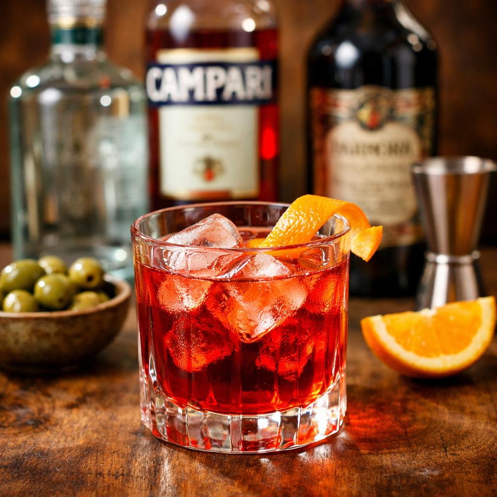 Classic Negroni Cocktail