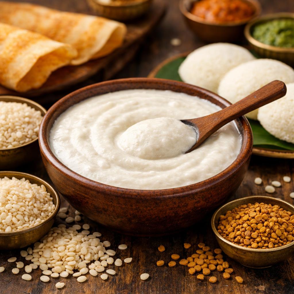 Classic South Indian Idli & Dosa Batter