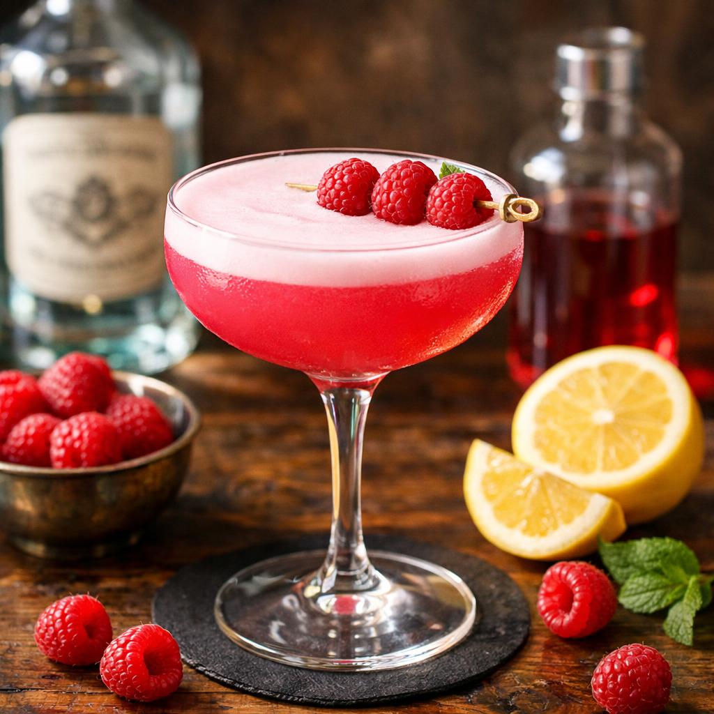 Clover Club Gin Cocktail