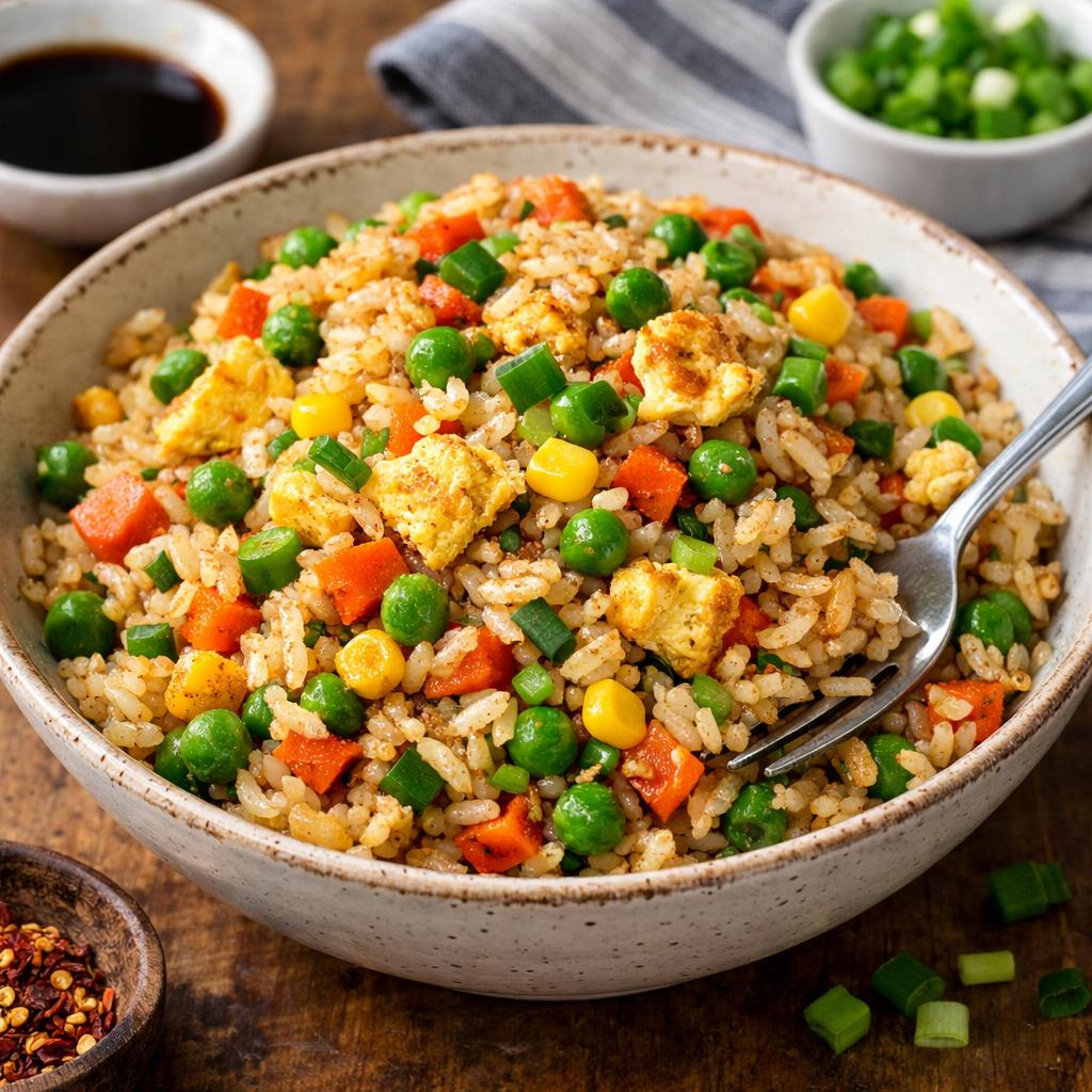 Easy Egg Fried Rice Cheap Dinner