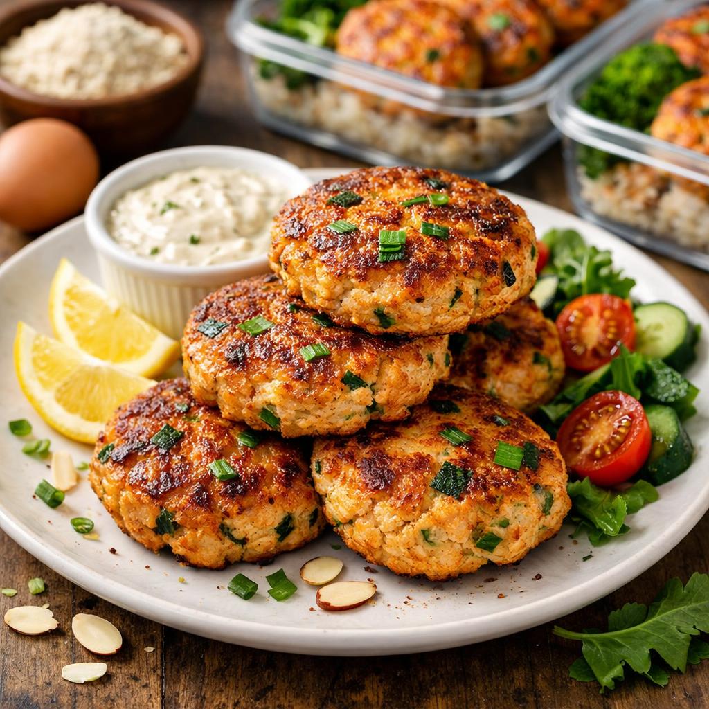 High Protein Salmon Patties
