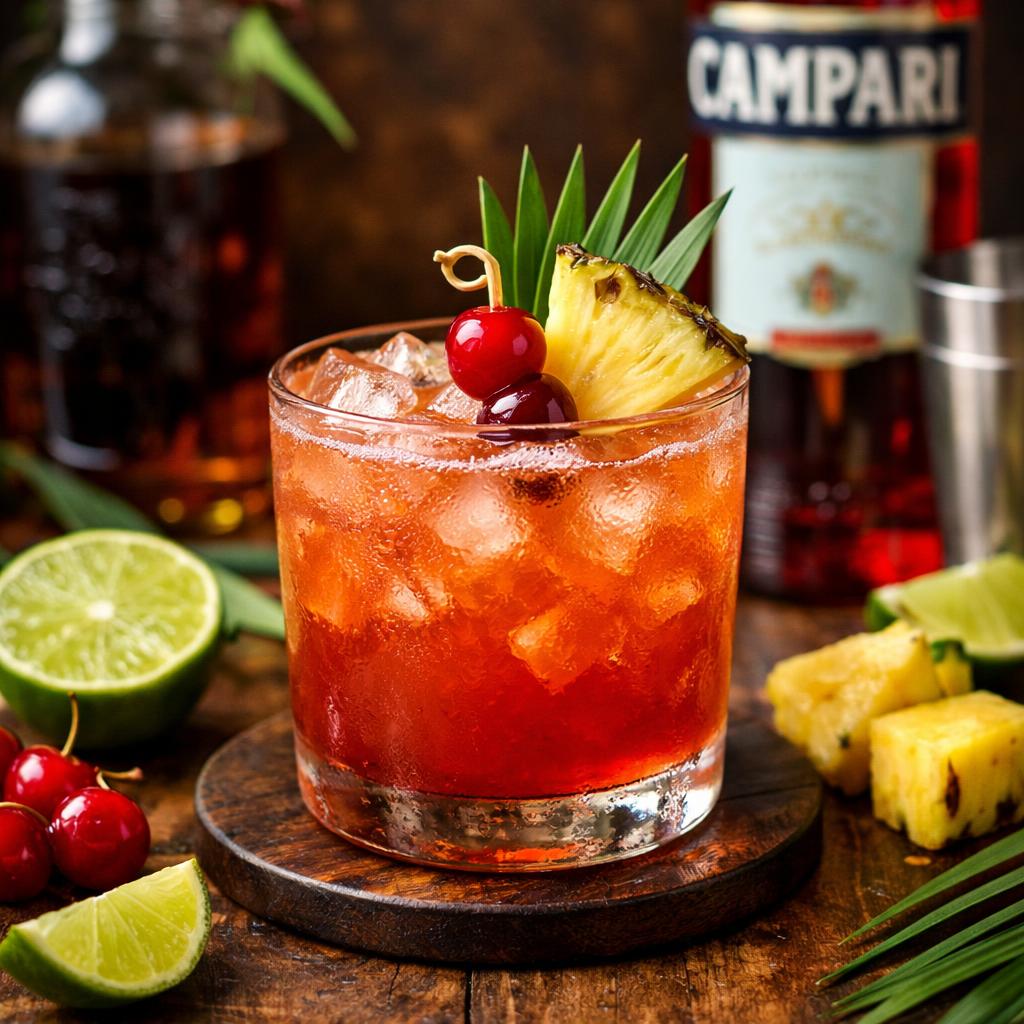 Jungle Bird Rum Cocktail