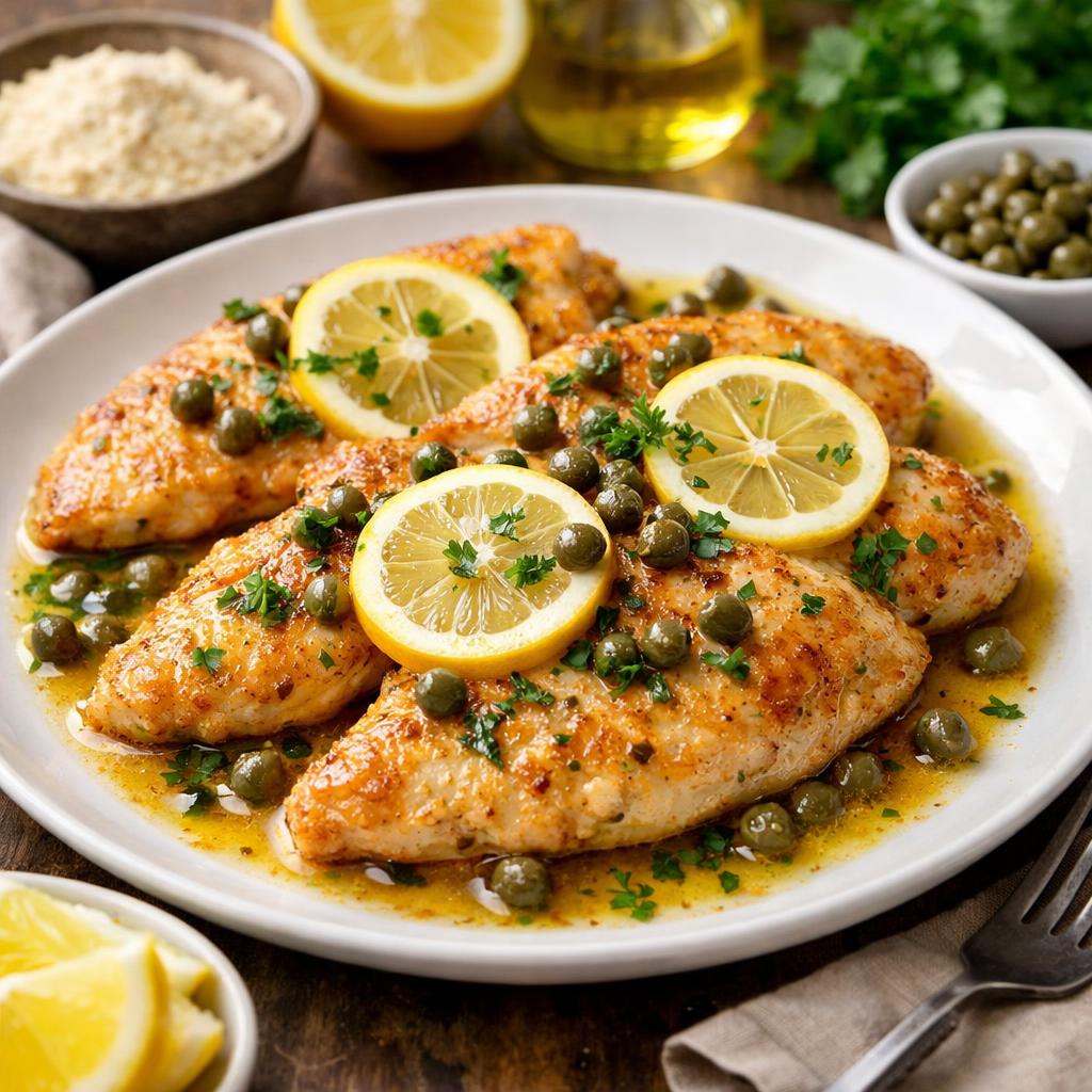 Keto Chicken Piccata