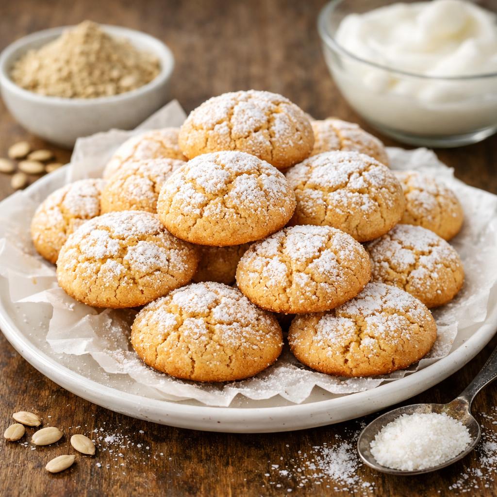 Nut-Free Almond-Free Amaretti Style Cookies