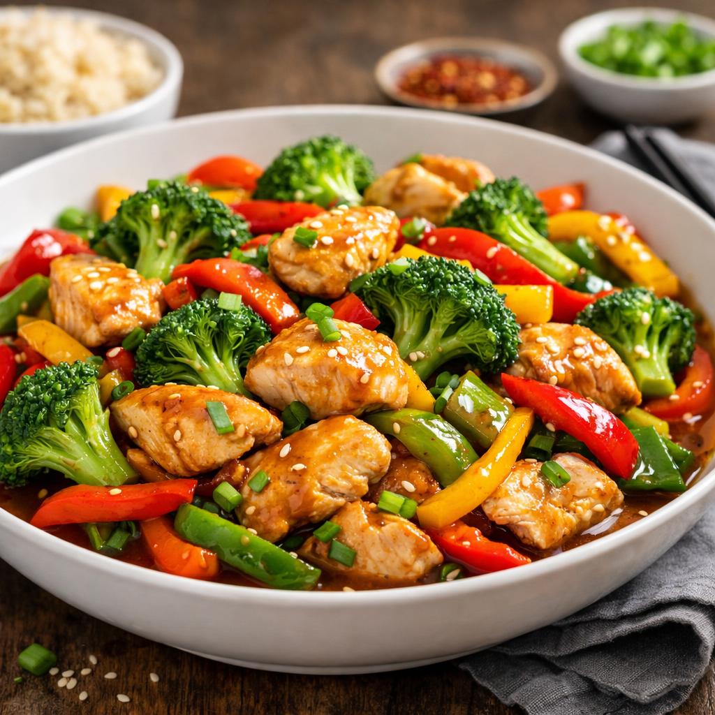 Nut-Free Chicken Stir Fry without Cashews