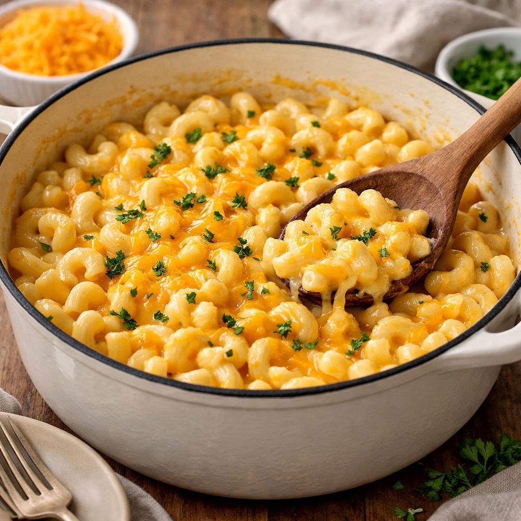 One Pot Mac and Cheese Quick Dinner
