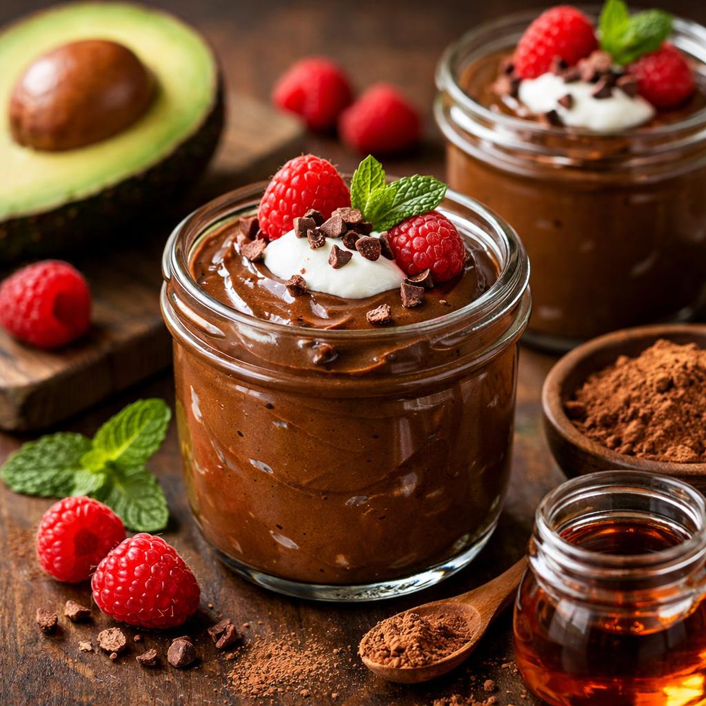 Paleo Avocado Chocolate Mousse
