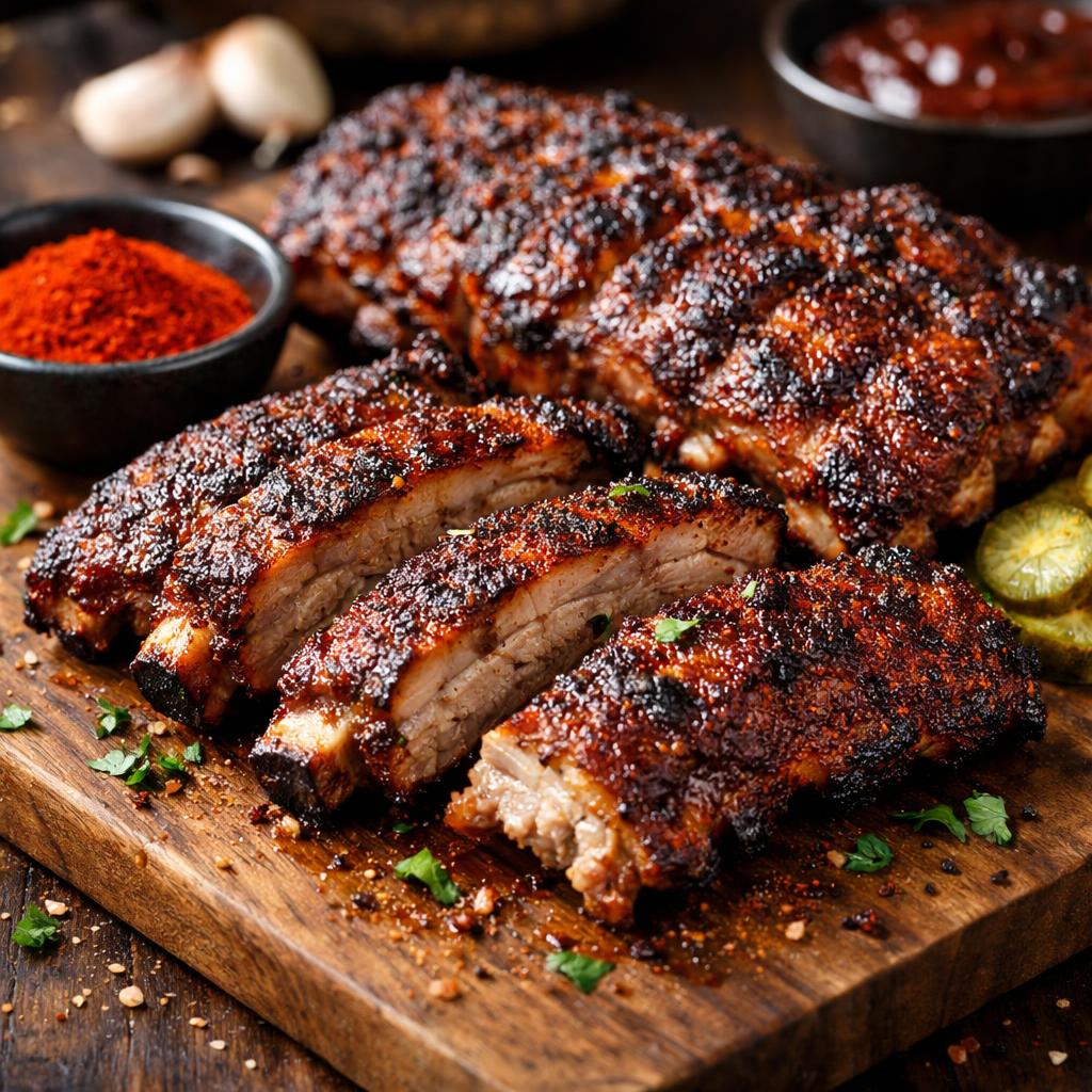 Paleo Pork Ribs with Dry Rub
