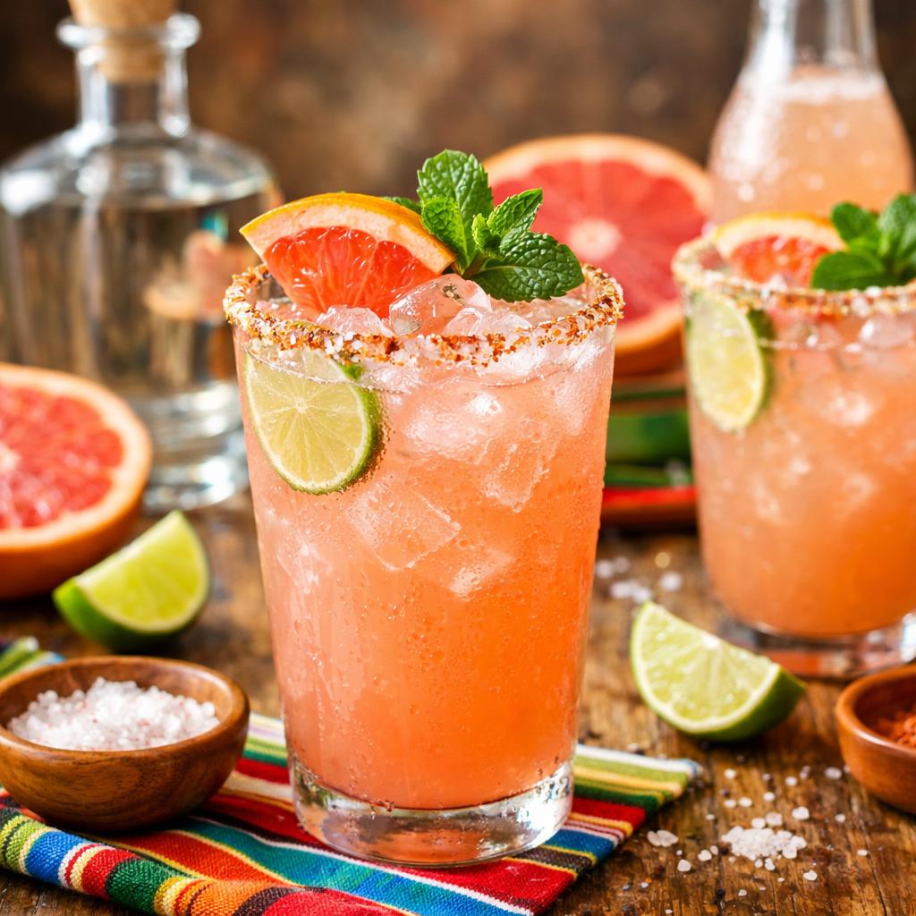Paloma Tequila Cocktail