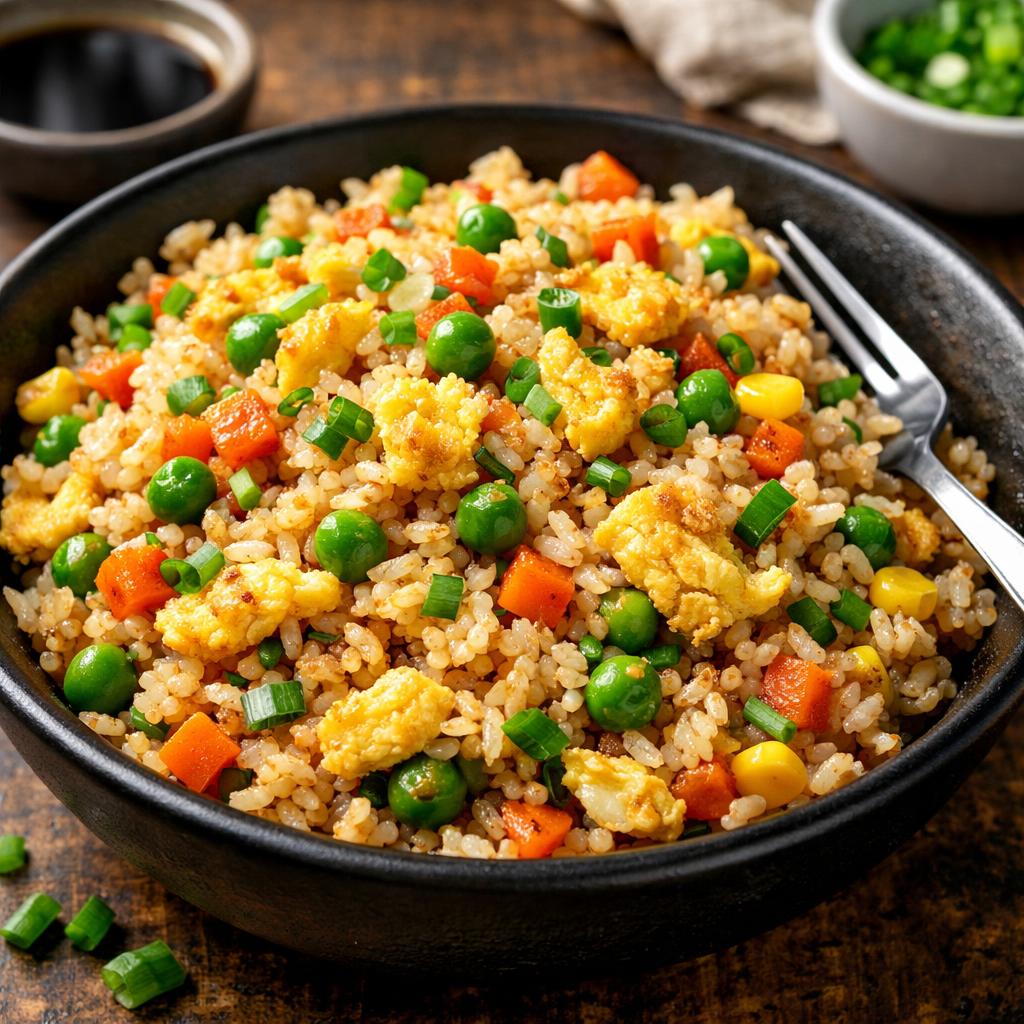 Quick Egg Fried Rice Easy Dinner