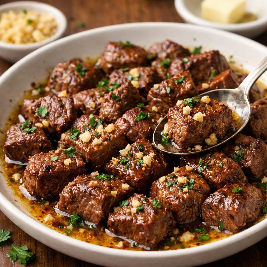 Quick Garlic Butter Steak Bites