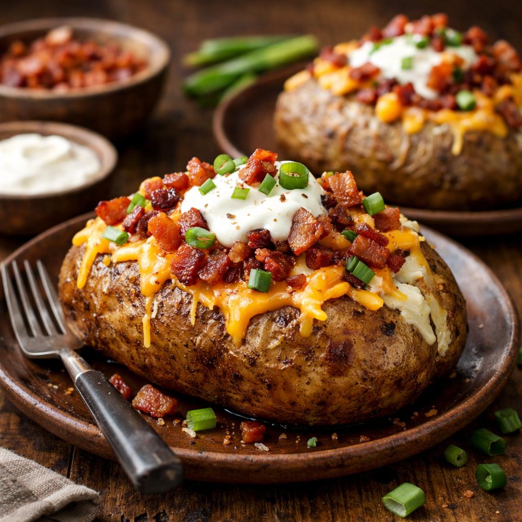 Quick Loaded Baked Potato Dinner