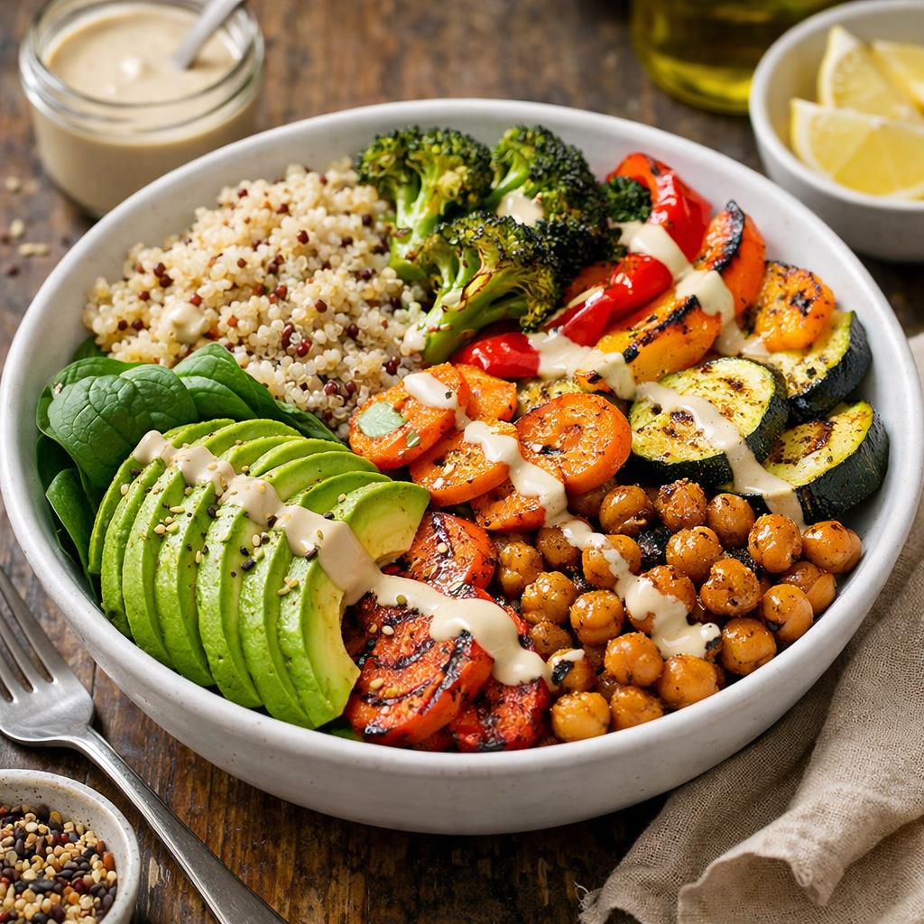 Roasted Vegetable Buddha Bowl