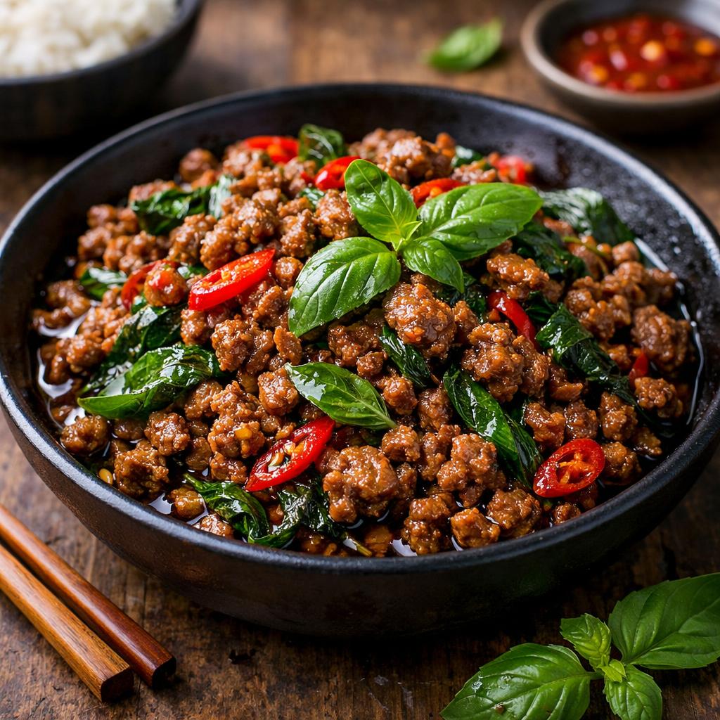 Thai Basil Beef Stir-Fry