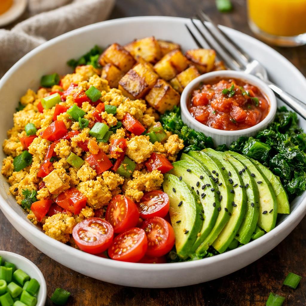 Tofu Scramble Breakfast Bowl