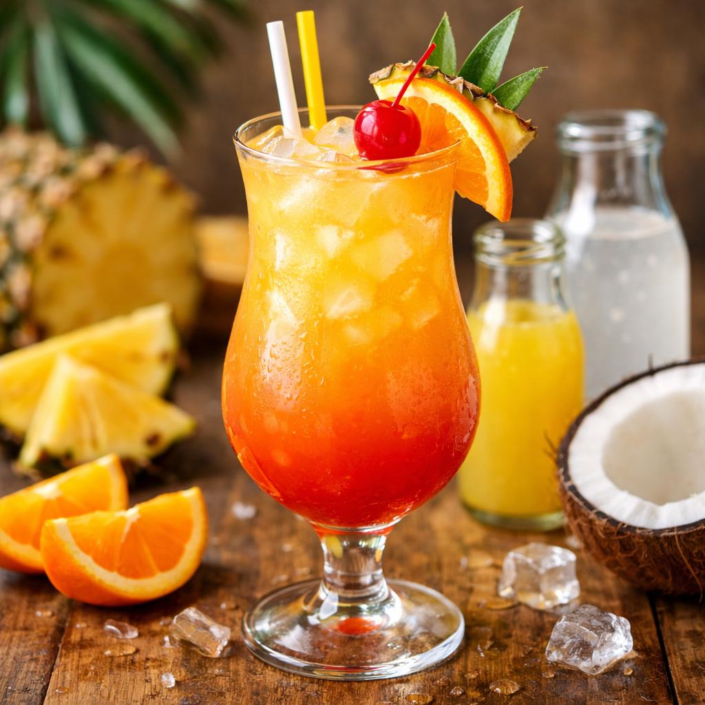 Tropical Sunrise Mocktail