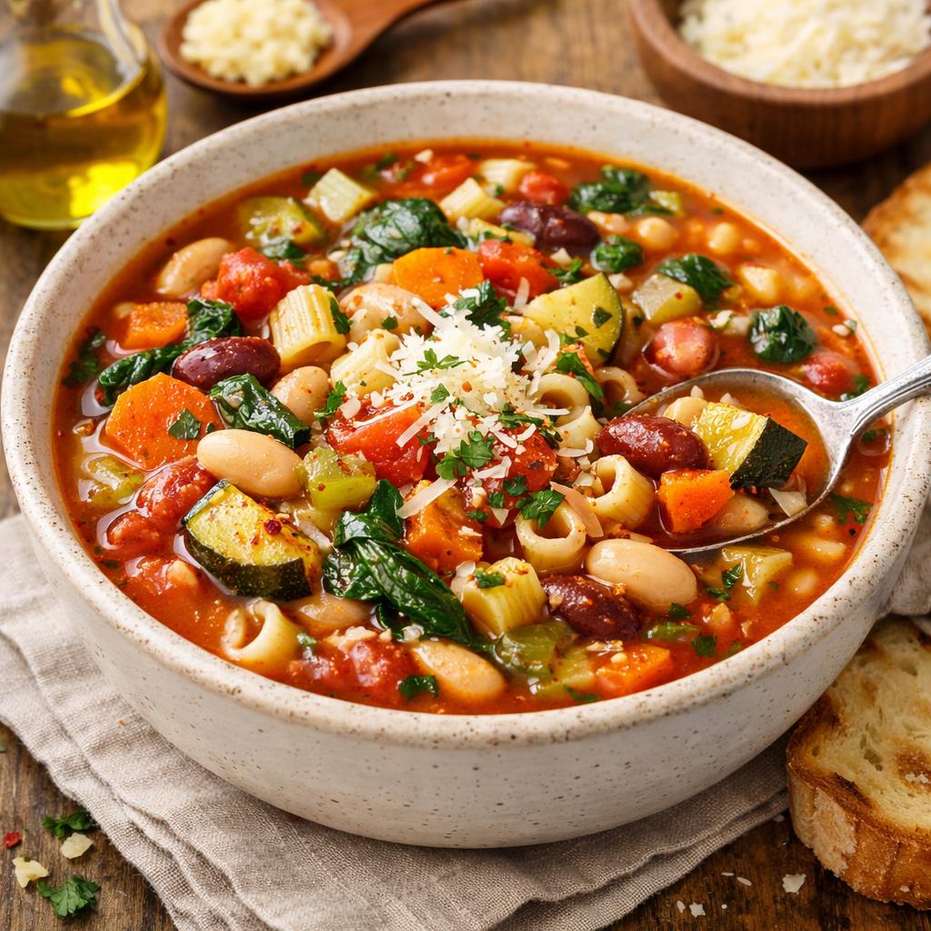 Vegetarian Minestrone Soup